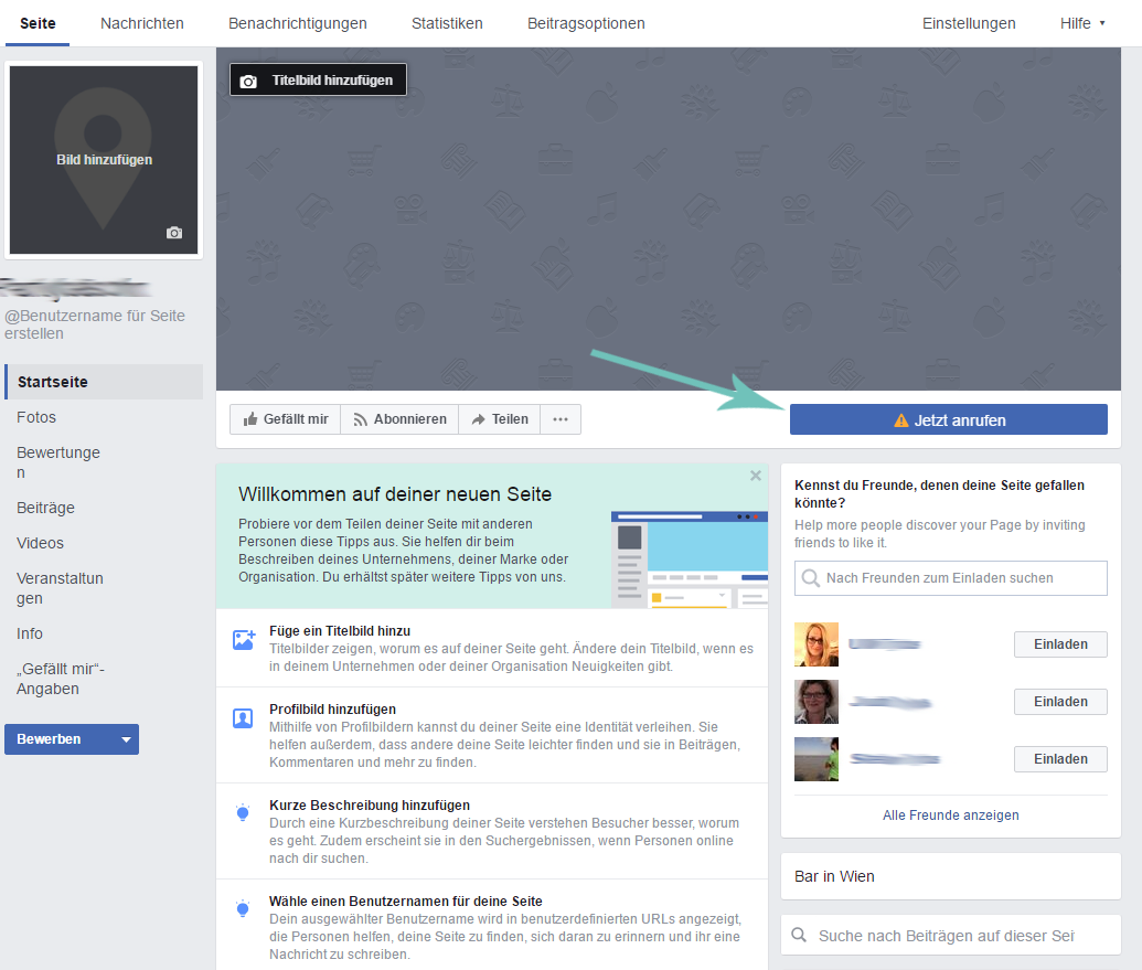 Facebook Seite Button Hinzufugen Trysocial Social Media Websites