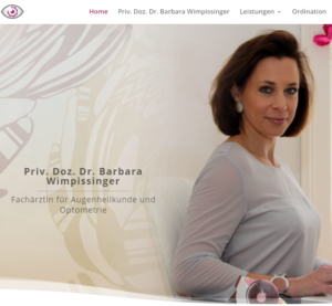 Neue Website Dr. Barbara Wimpissinger